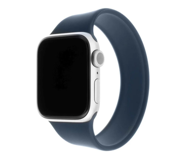 FIXED Elastic Silicone Strap do Apple Watch size XS blue FIXESST-434-XS-BL - 1087761 - zdjęcie